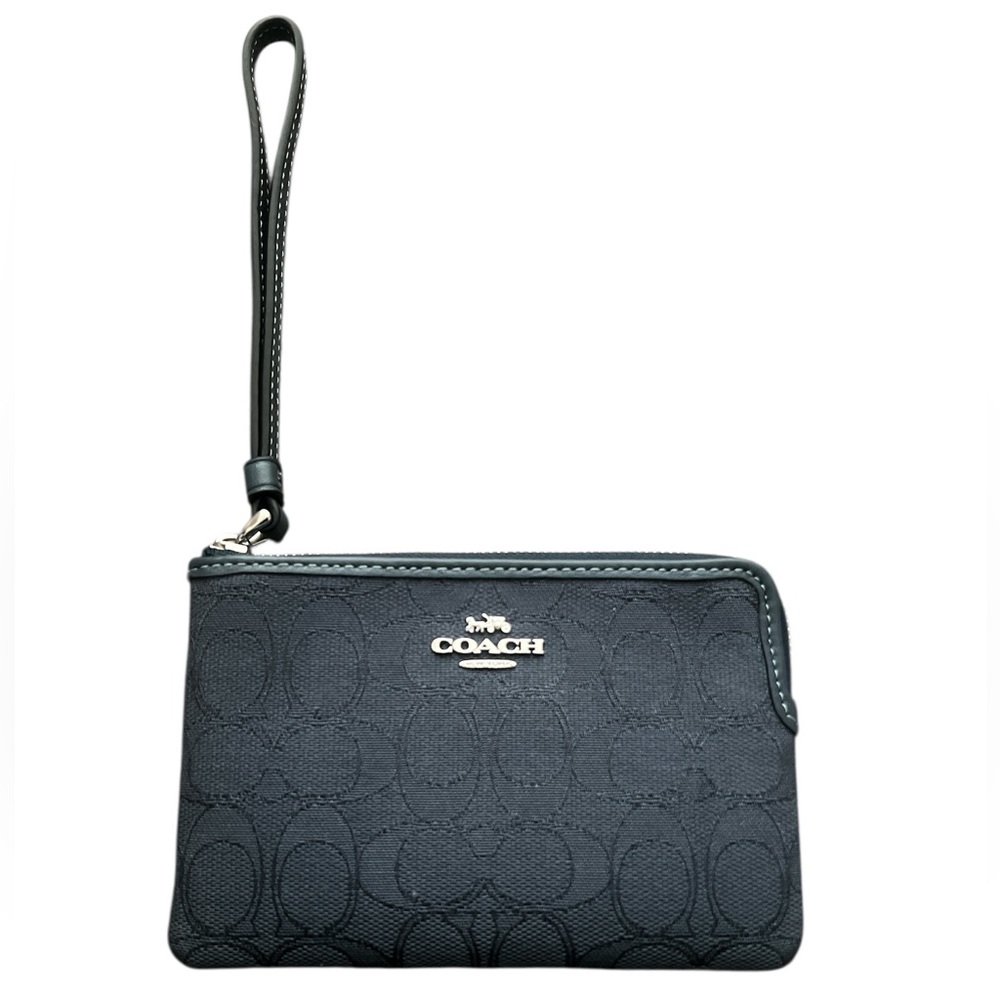 Coach Outline Corner Zip Wristlet NWOT